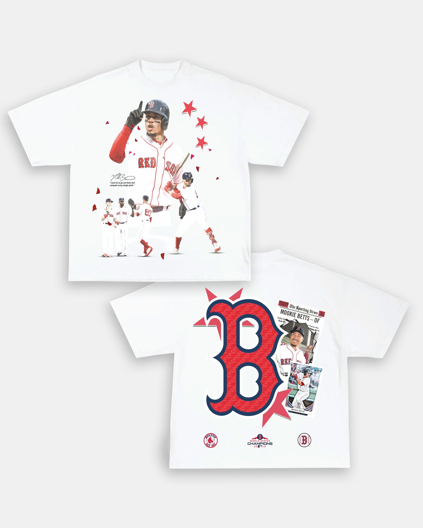 MOOKIE - RED SOX TEE