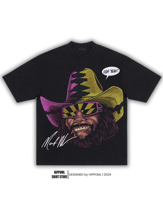 "Macho Man" Big Face Art T-Shirt