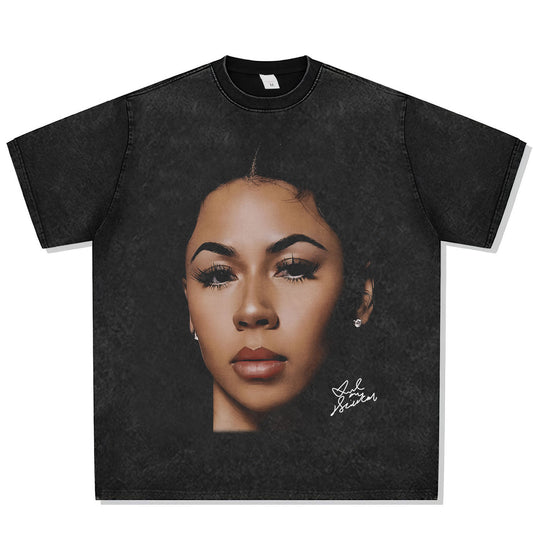 Mariah The Scientist "Big Face" Font Graphic Tee