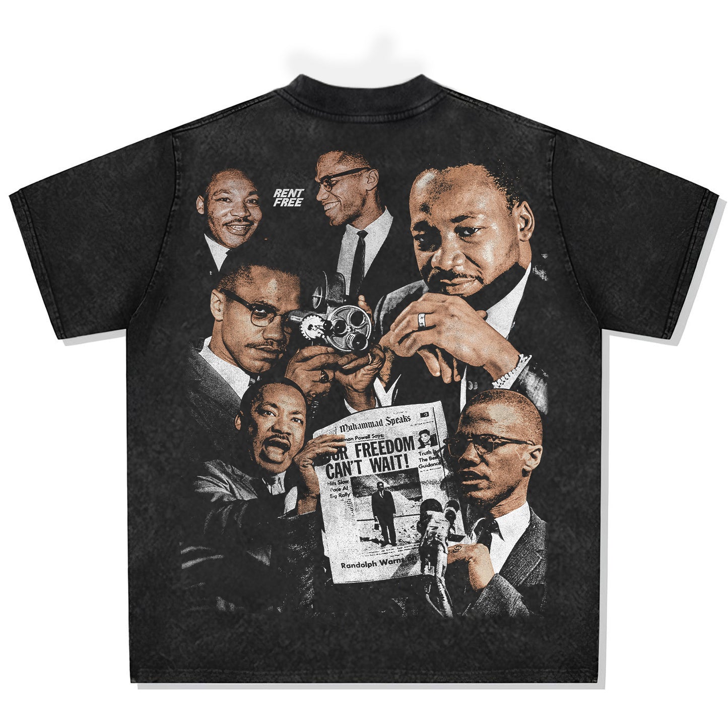 Martin and Malcolm Font Graphic Tee