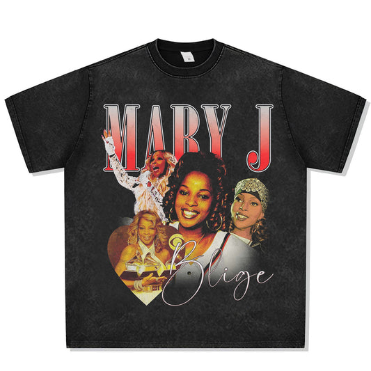 Mary J Font Graphic Tee