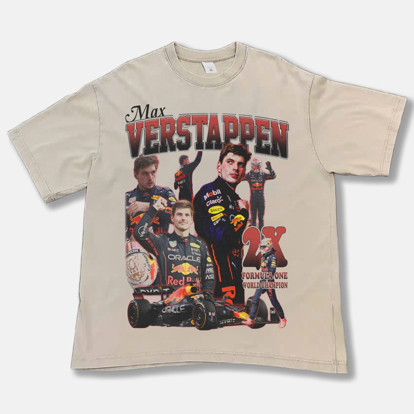 Max Verstappen Font Graphic Tee