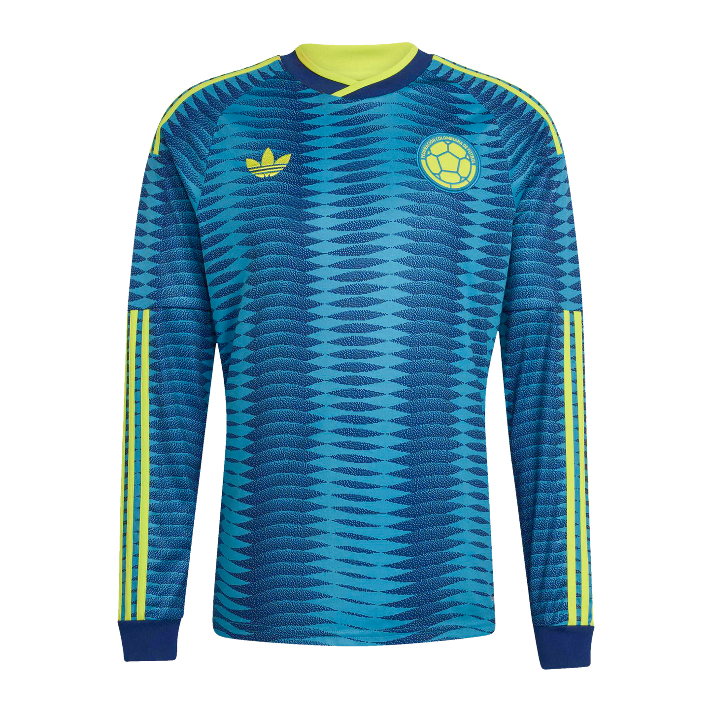 Men's Colombia Away World Cup 2026 Long Sleeve Jersey