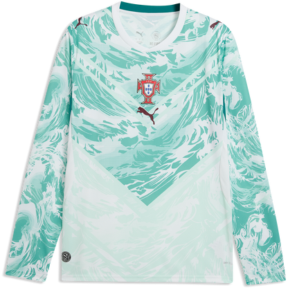 Men's Portugal Away World Cup 2026 Long Sleeve Stadium Jersey