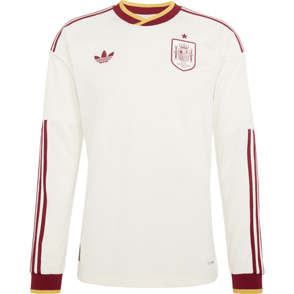 Men's Spain Away World Cup 2026 Long Sleeve Jersey