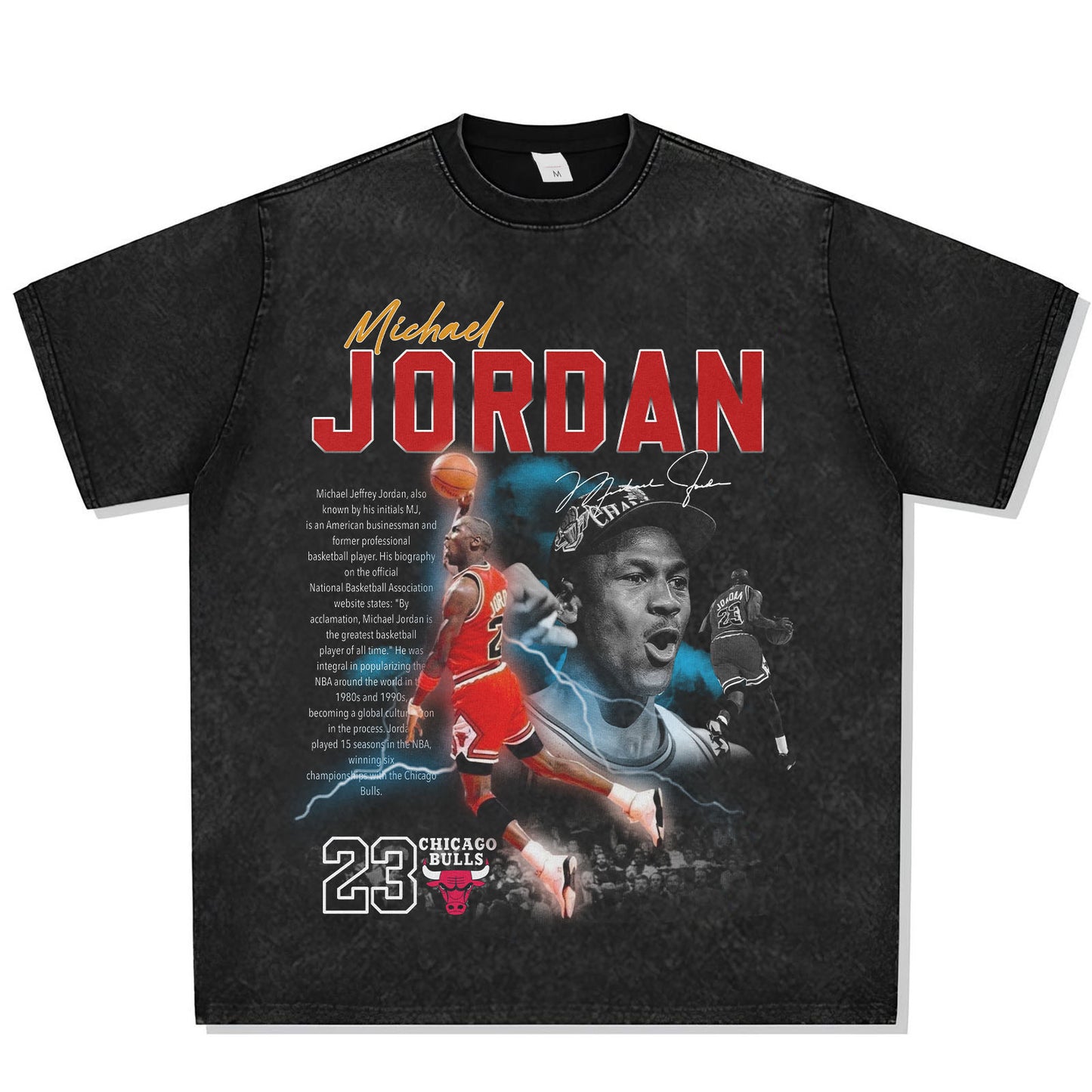 Michael Jeffery Jordan Font Graphic Tee