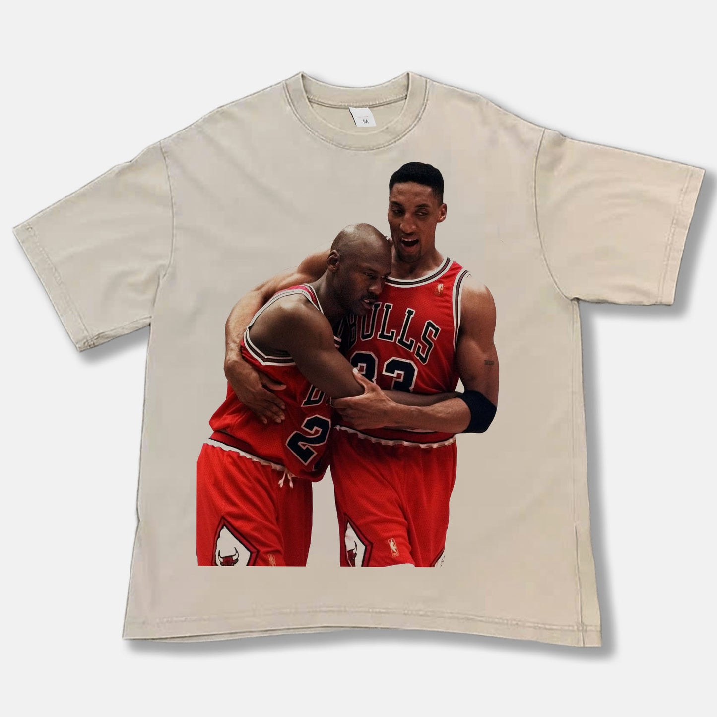 Michael Jordan Flu Game Font Graphic Tee