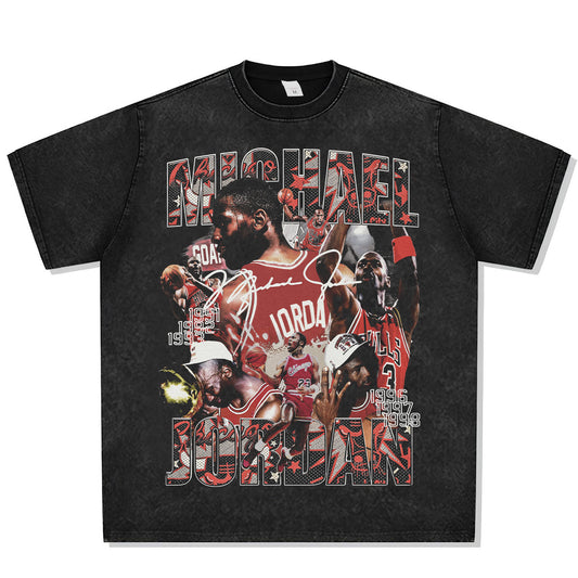 Michael Jordan Greatest Ever Font Graphic Tee