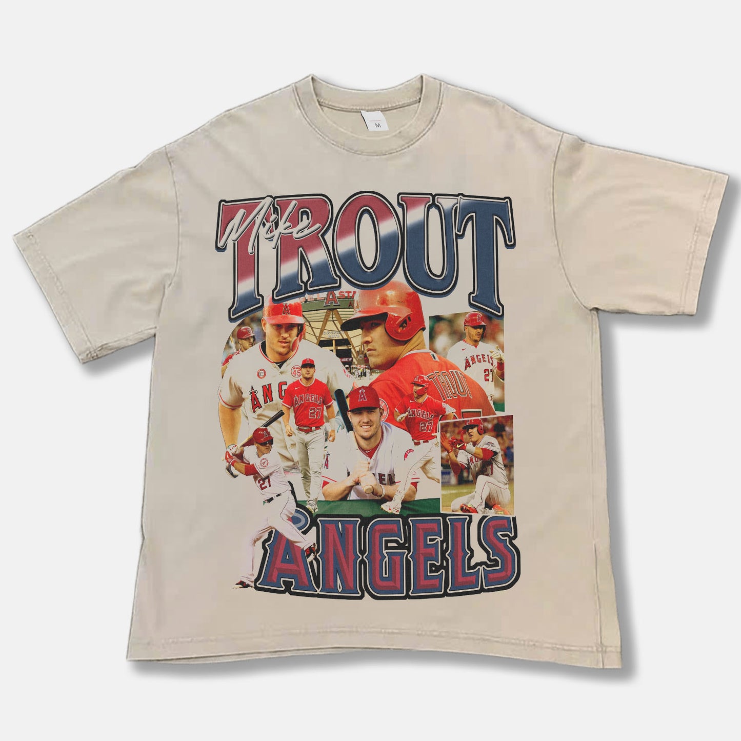 Mike Trout Font Graphic Tee