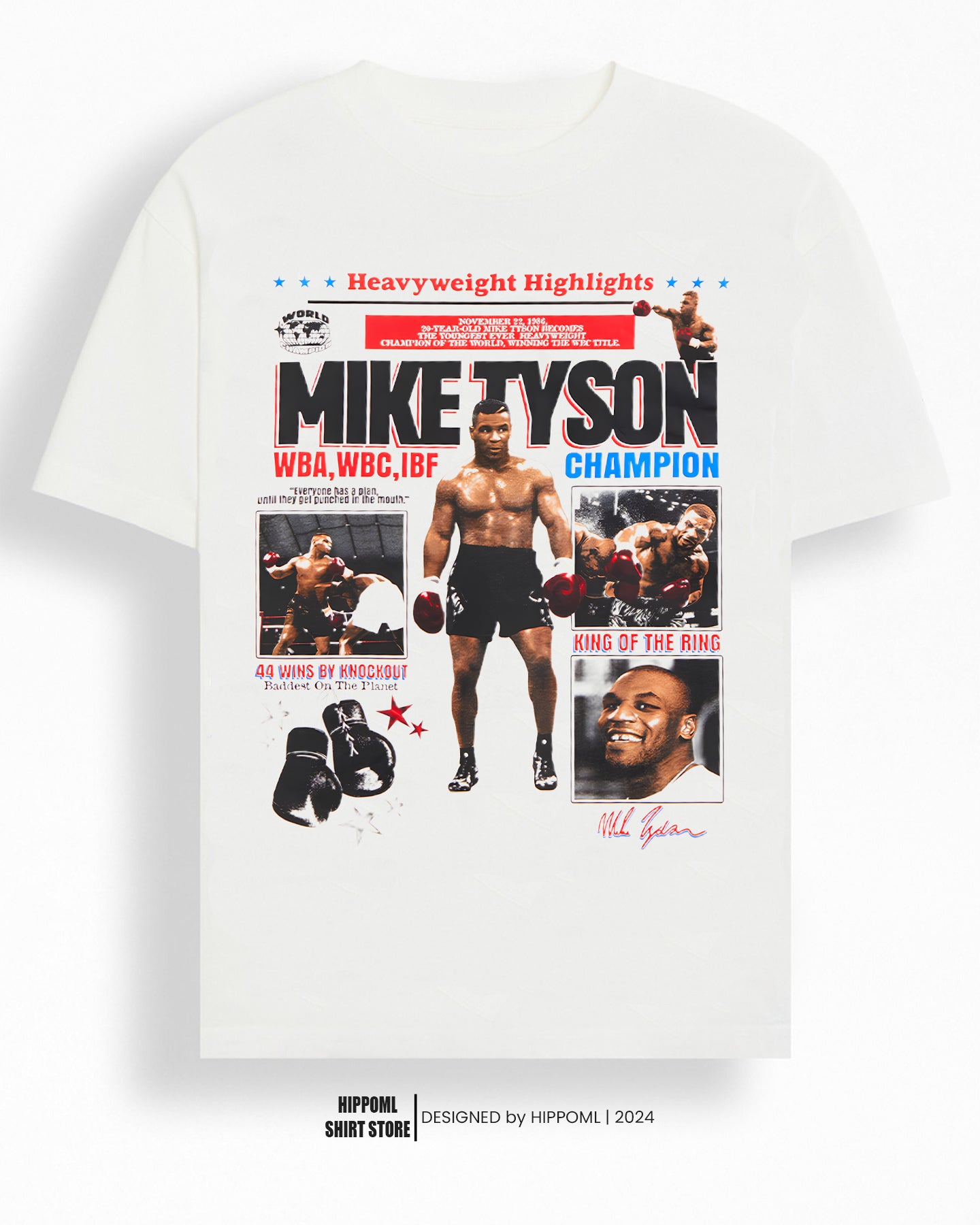 Mike Tyson Highlights T-Shirt