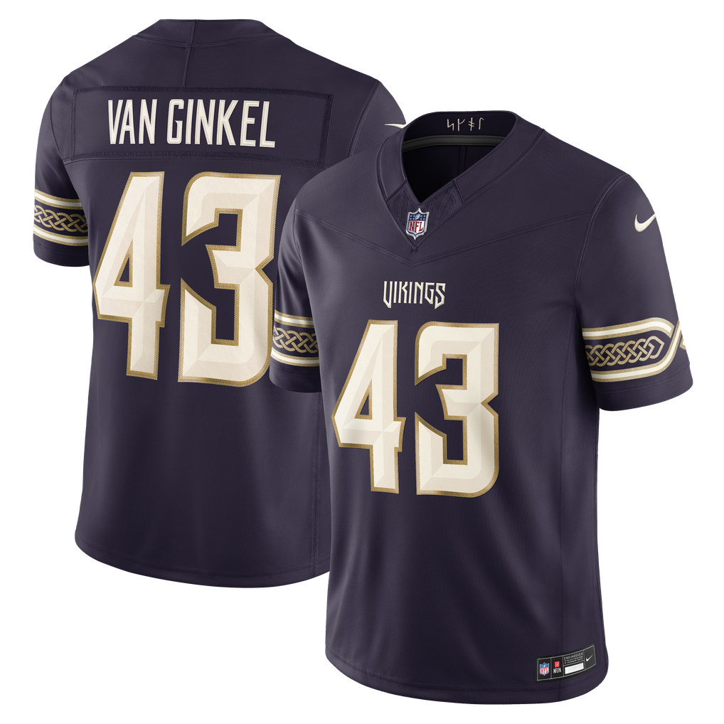 Minnesota Vikings Jersey 2026 Rivalries Collection Stitched Limited Jersey