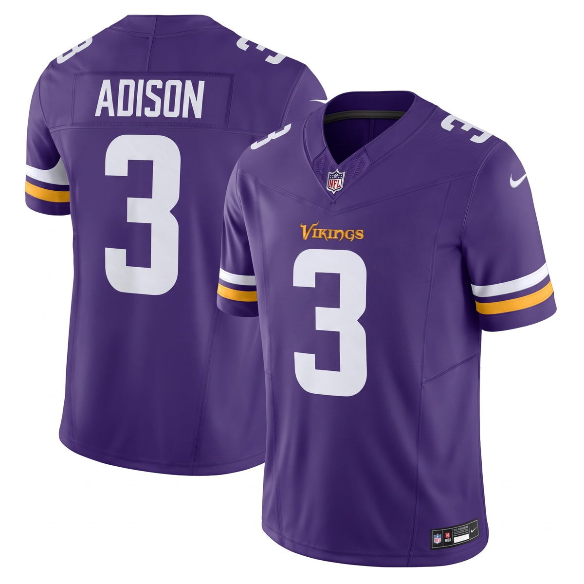 Minnesota Vikings Jersey Vapor F.U.S.E. Limited Home Jersey 2026