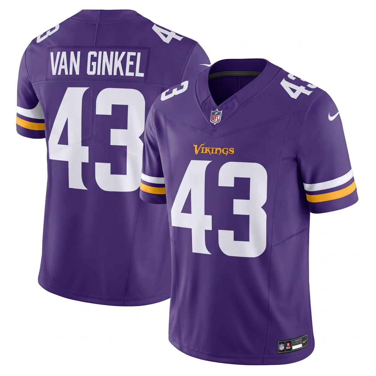 Minnesota Vikings Jersey Vapor F.U.S.E. Limited Home Jersey 2026