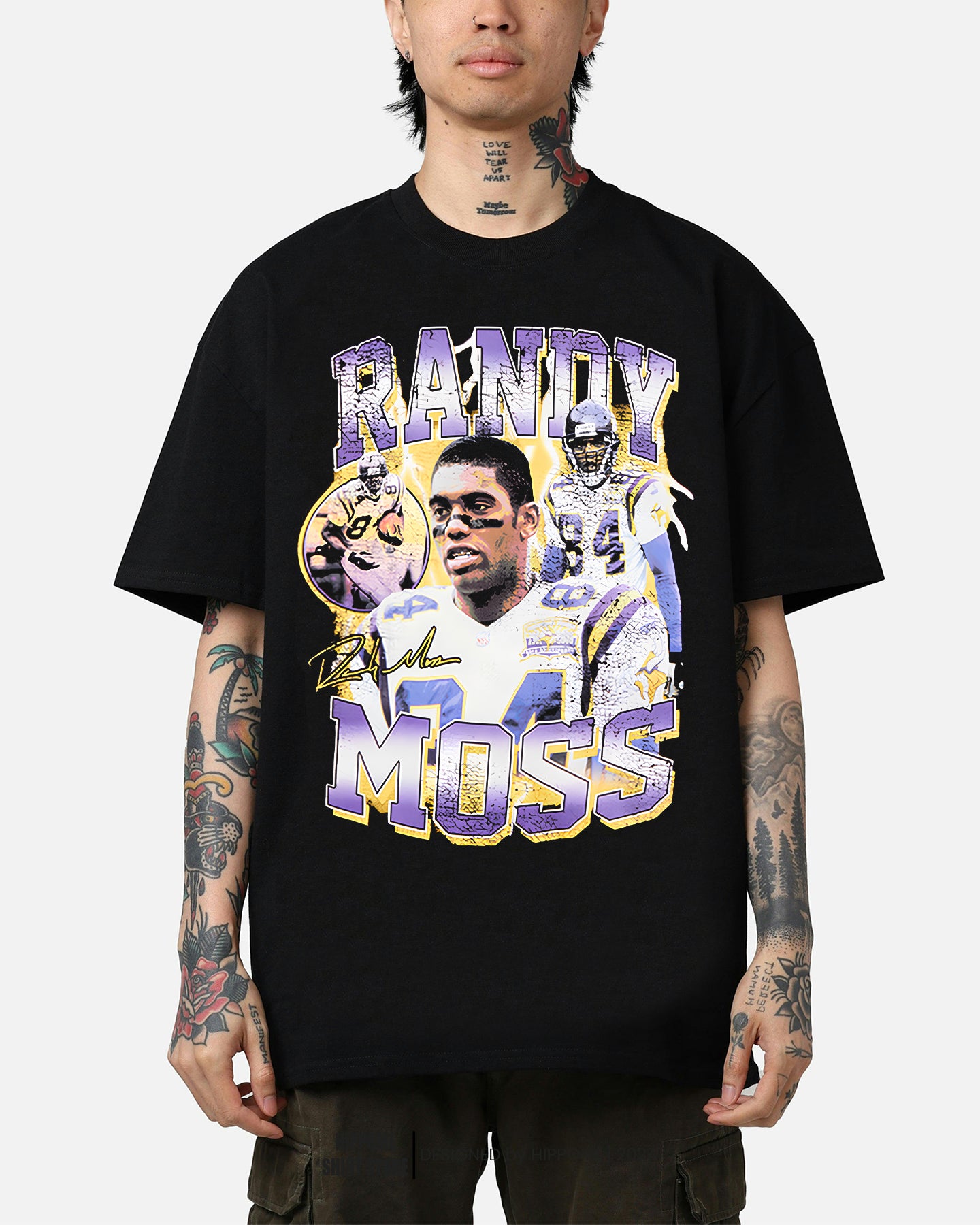 Randy Moss Legends Collage T-Shirt