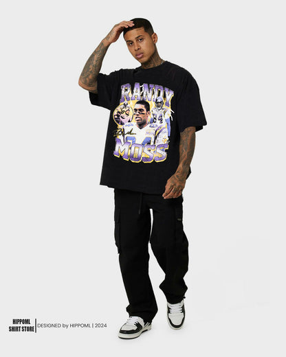 Randy Moss Legends Collage T-Shirt