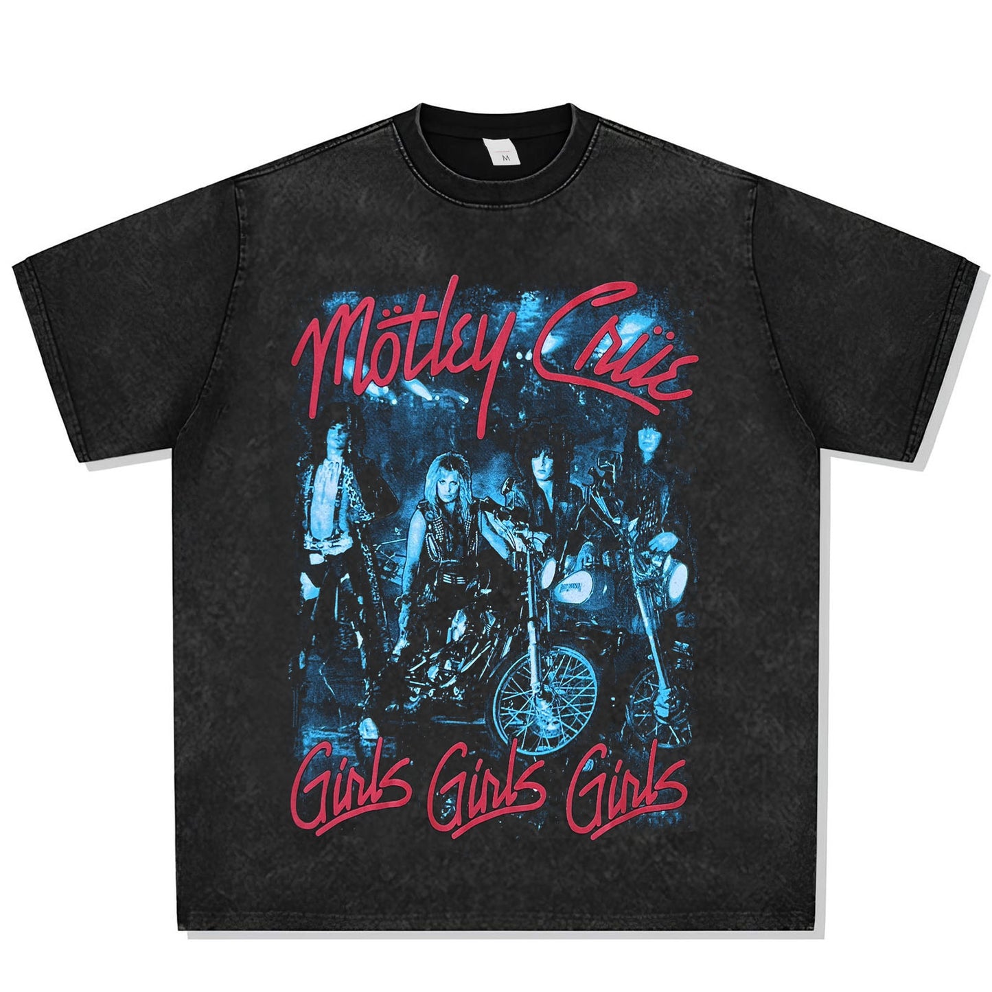 Motley Crue Girls Font Graphic Tee