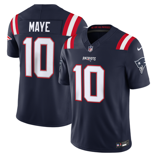 New England Patriots Jersey 2026 Team Home Limited Jersey - Navy