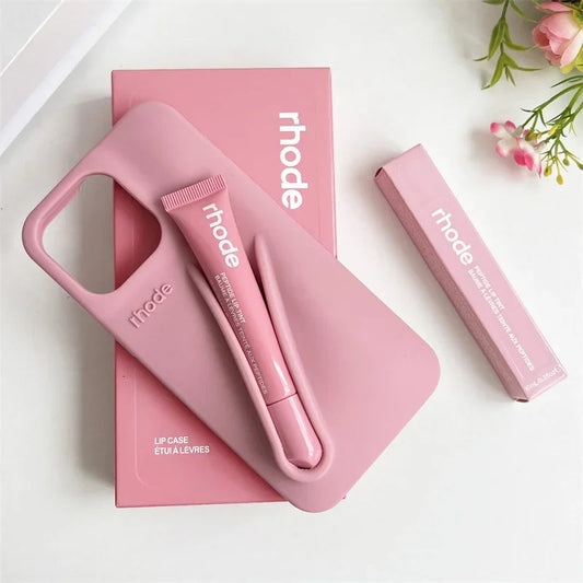 Full Set Rhode Phone Case - Lip Case, Peptide Lip Tint & Gift Box