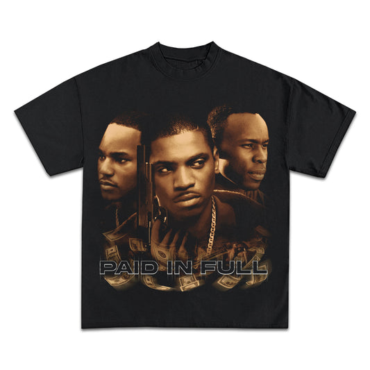 PAID IN FULL VINTAGE GRAPHIC T-SHIRT