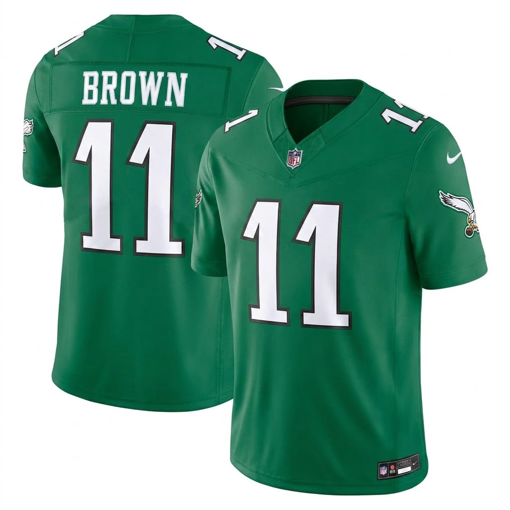 Philadelphia Eagles Jersey Vapor F.U.S.E. Throwback Limited Jersey 2026 - Kelly Green