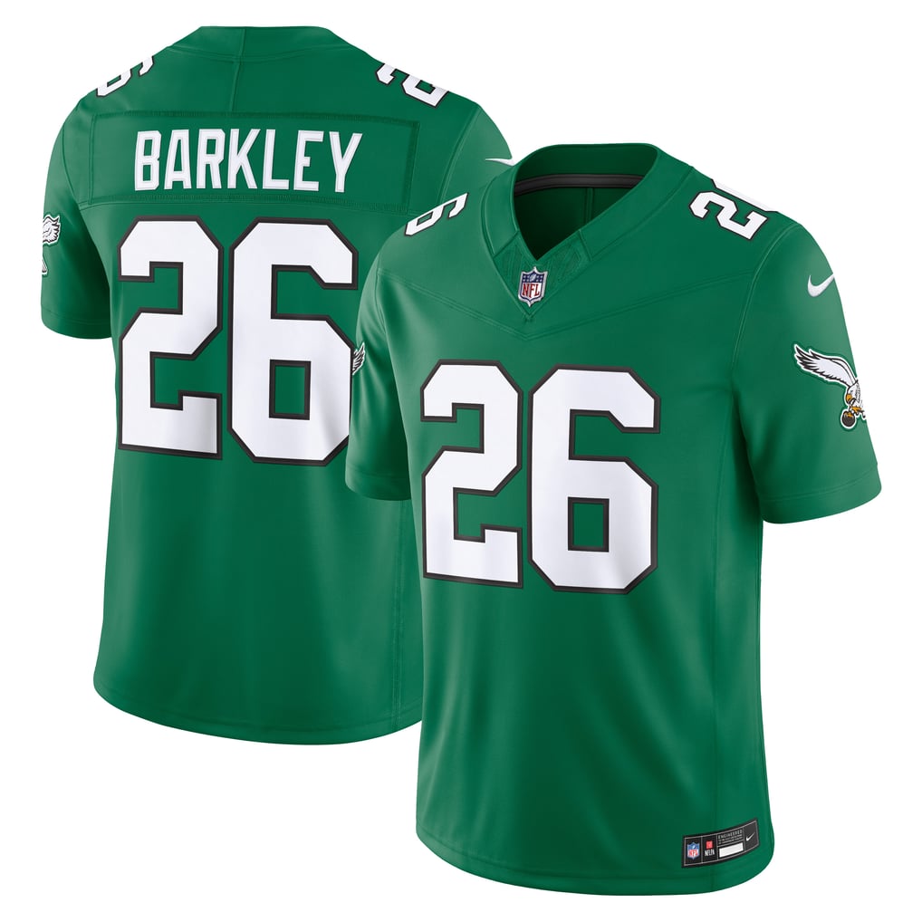 Philadelphia Eagles Jersey Vapor F.U.S.E. Throwback Limited Jersey 2026 - Kelly Green