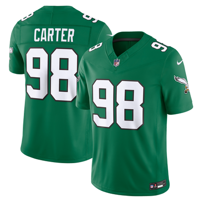 Philadelphia Eagles Jersey Vapor F.U.S.E. Throwback Limited Jersey 2026 - Kelly Green