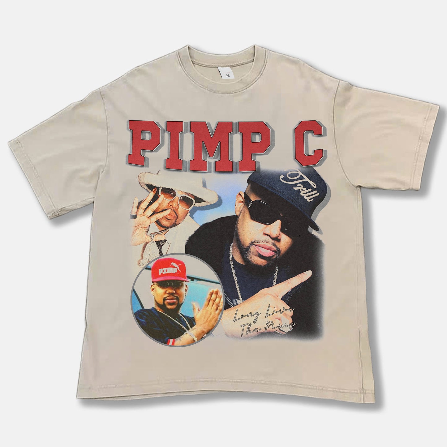 Pimp C Font Graphic Tee