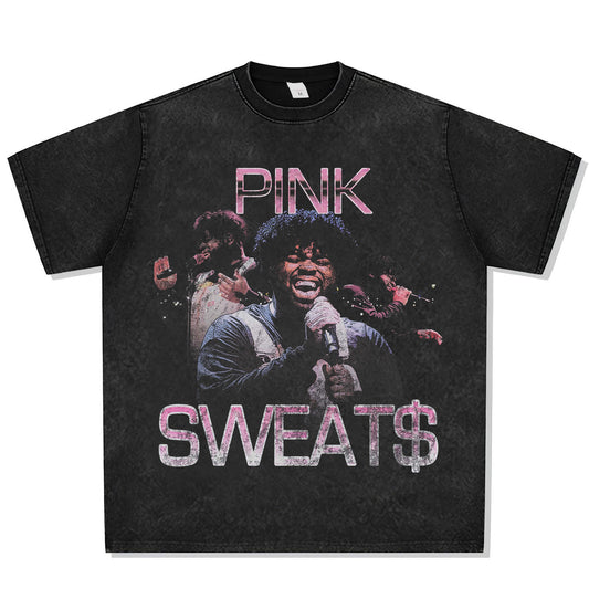 Pink Sweat$ Font Graphic Tee