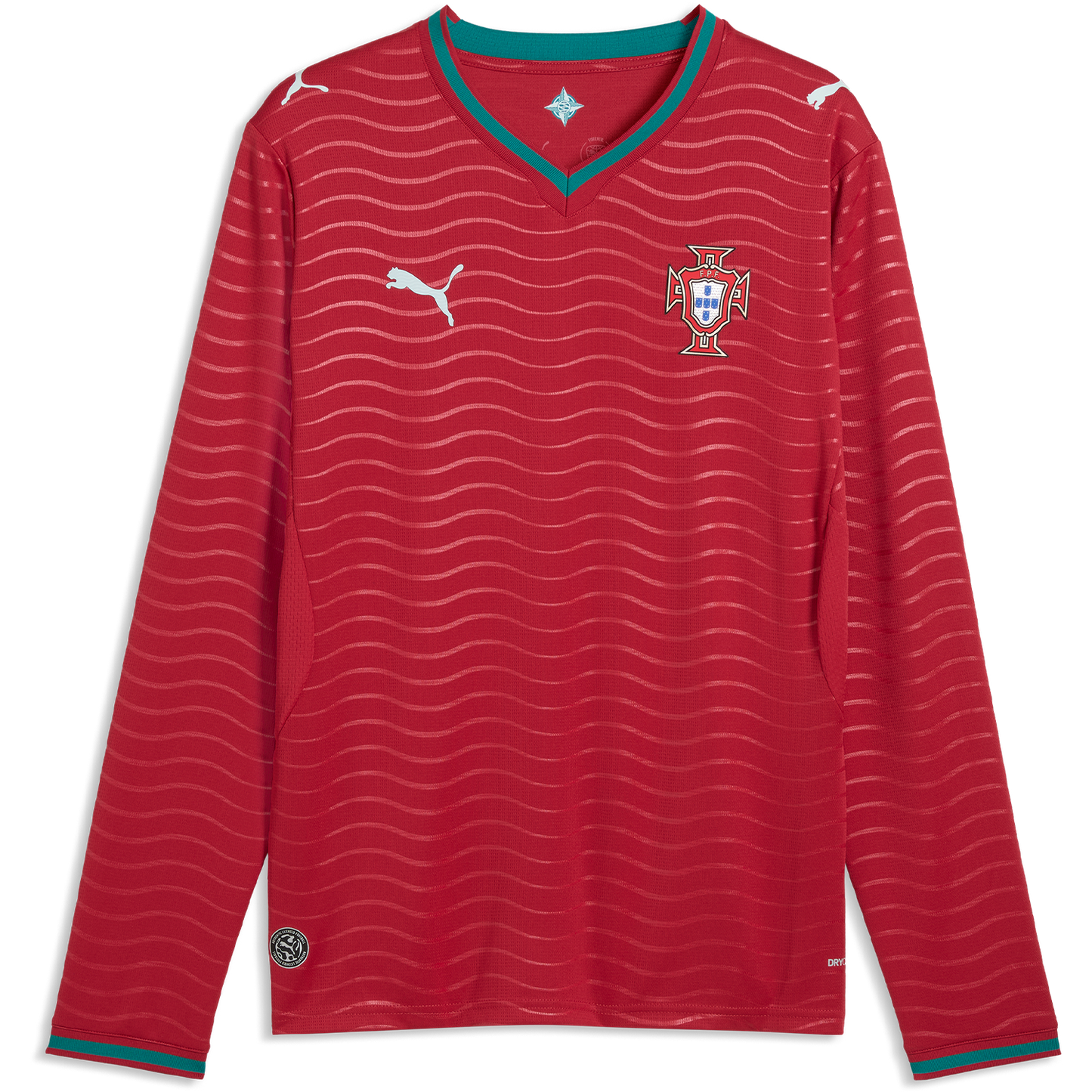 Portugal World Cup 2026 Men's Long Sleeve Home Stadium Jersey