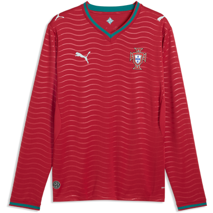 Portugal World Cup 2026 Men's Long Sleeve Home Stadium Jersey