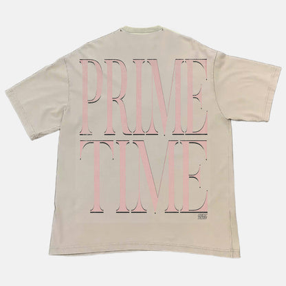 Prime Time Font Graphic Tee