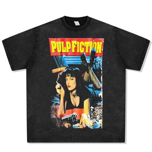 Pulp Fiction Font Graphic Tee