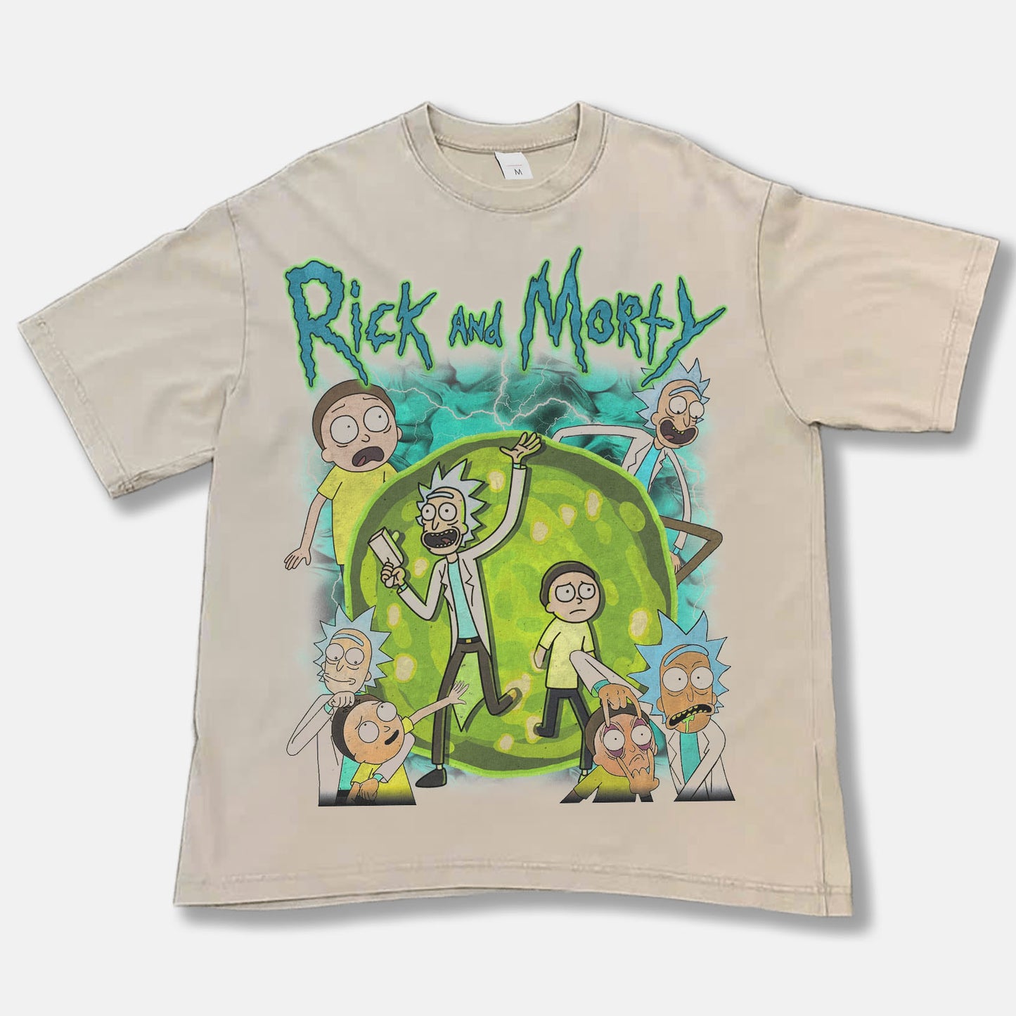 Rick And Morty Font Graphic Tee