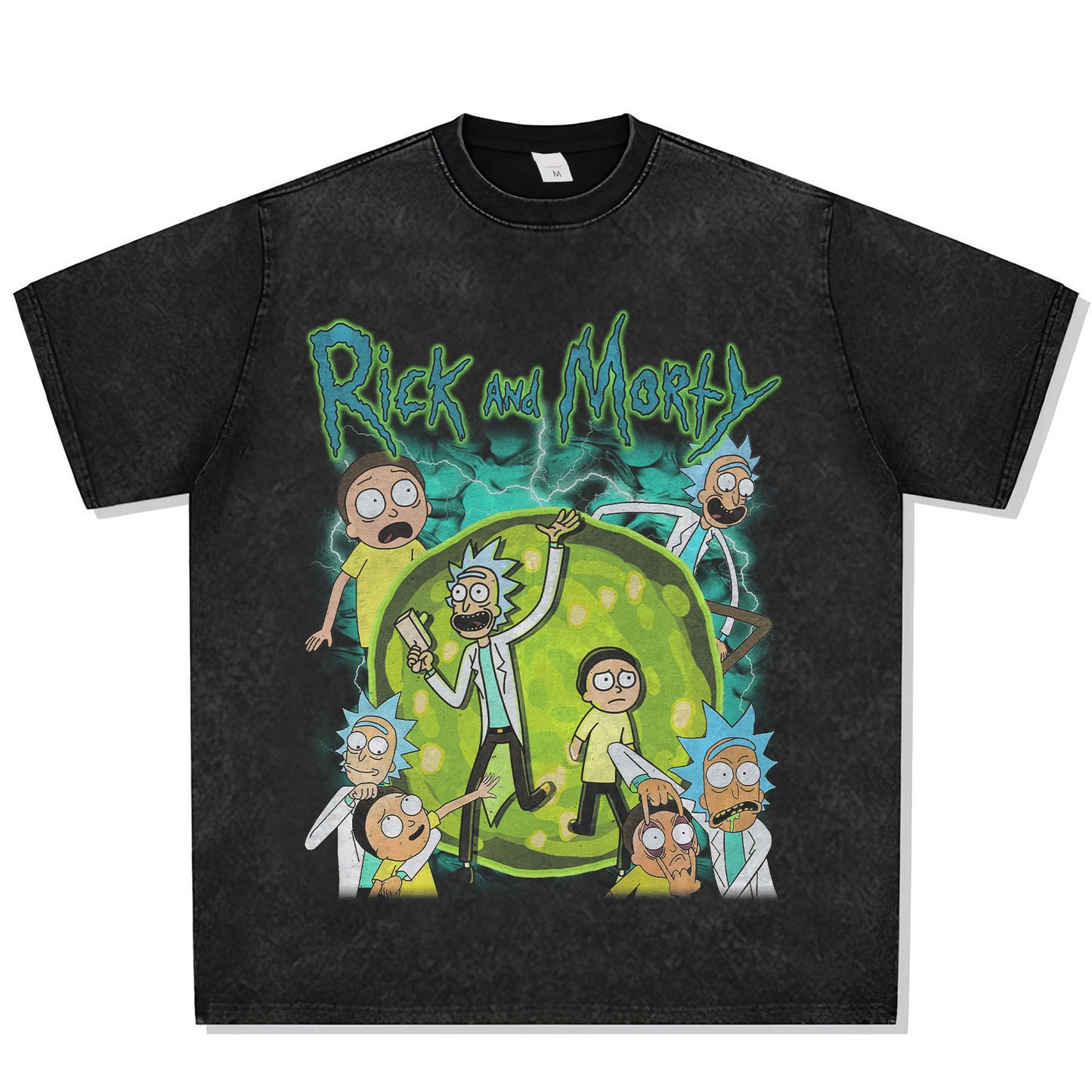 Rick And Morty Font Graphic Tee