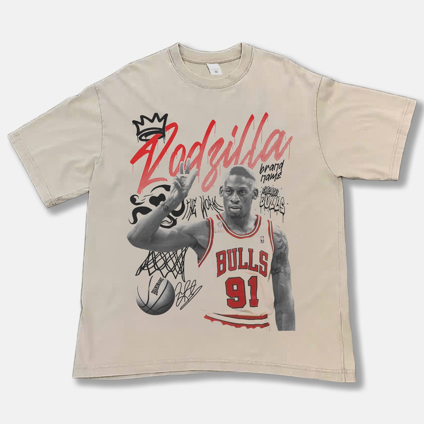 Rodzilla Font Graphic Tee