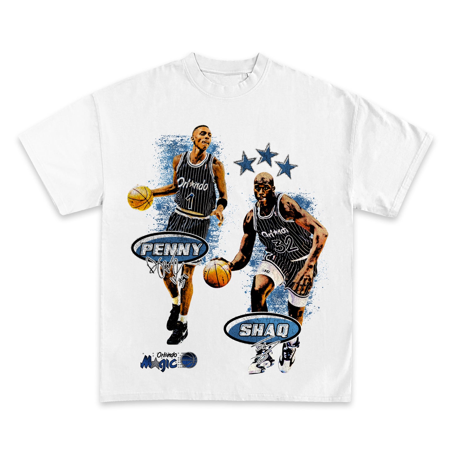 SHAQ AND PENNY "BEST DUO" GRAPHIC T-SHIRT