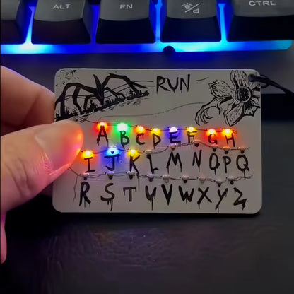 The Signal Wall | Alphabet Light Decor