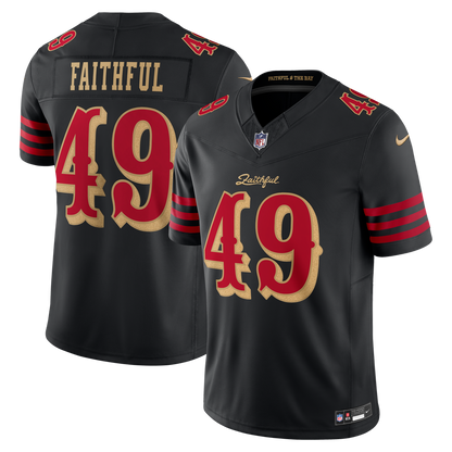 San Francisco 49ers Jersey 2026 Rivalries Collection Stitched Limited Jersey - Black