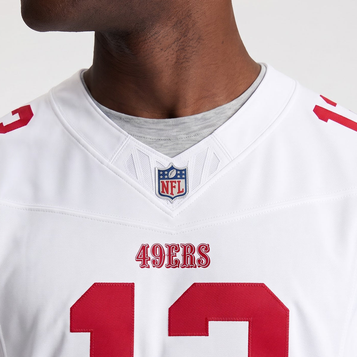 San Francisco 49ers Jersey 2026 Away Vapor F.U.S.E. Stitched Limited Jersey - White