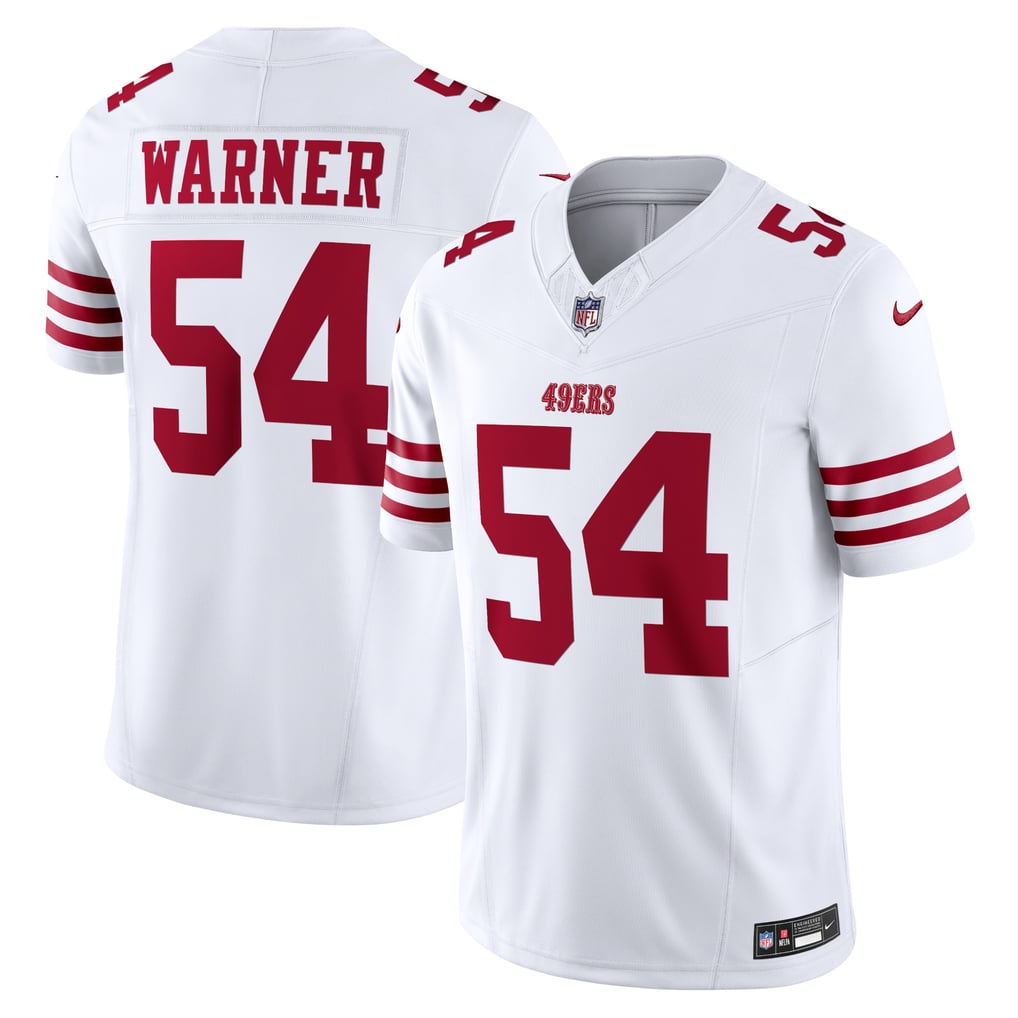 San Francisco 49ers Jersey 2026 Away Vapor F.U.S.E. Stitched Limited Jersey - White