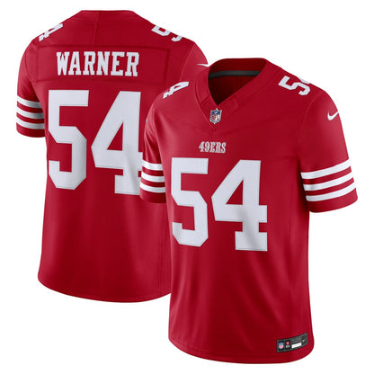 San Francisco 49ers Jersey 2026 Home Vapor F.U.S.E. Stitched Limited Jersey - Red