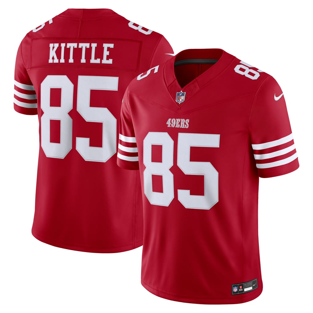 San Francisco 49ers Jersey 2026 Home Vapor F.U.S.E. Stitched Limited Jersey - Red