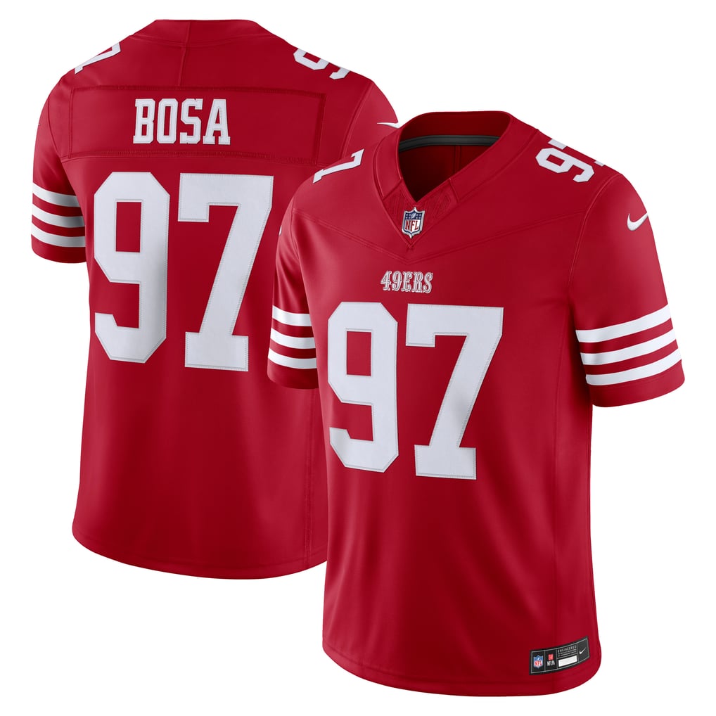 San Francisco 49ers Jersey 2026 Home Vapor F.U.S.E. Stitched Limited Jersey - Red