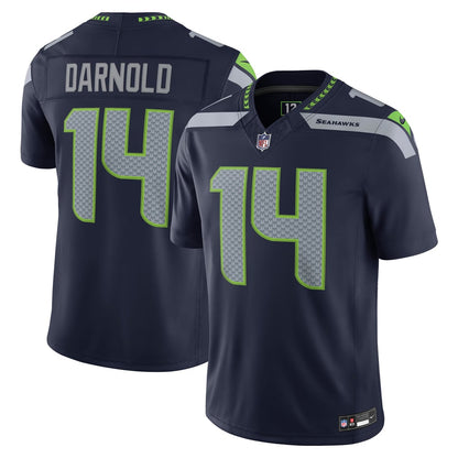 Seattle Seahawks Jersey 2026 Home Player Game Jersey College Navy