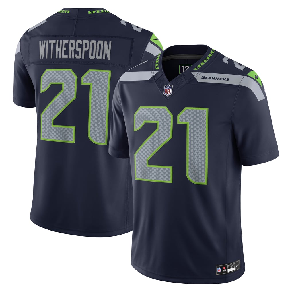 Seattle Seahawks Jersey 2026 Home Player Game Jersey College Navy