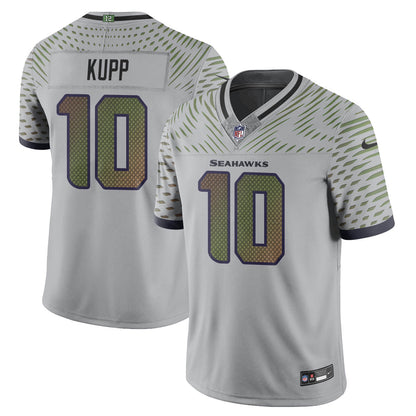 Seattle Seahawks Jersey 2026 Rivalries Collection Stitched Limited Jersey - Gray