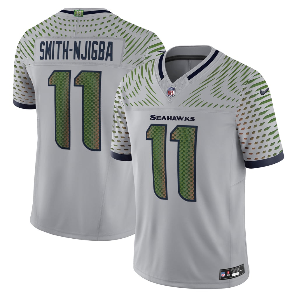 Seattle Seahawks Jersey 2026 Rivalries Collection Stitched Limited Jersey - Gray