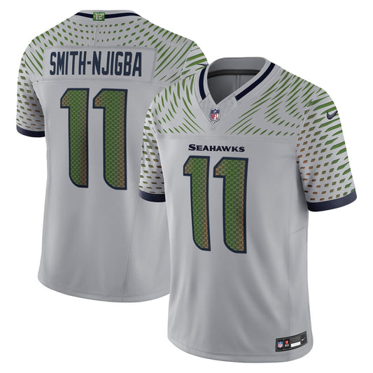 Seattle Seahawks Jersey 2026 Rivalries Collection Stitched Limited Jersey - Gray