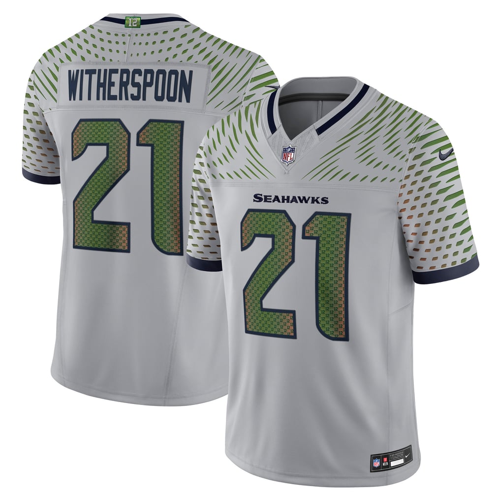 Seattle Seahawks Jersey 2026 Rivalries Collection Stitched Limited Jersey - Gray