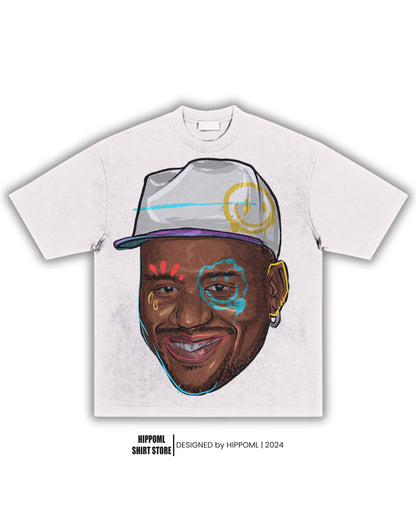 "Shaq Diesel" Big Face Art T-Shirt